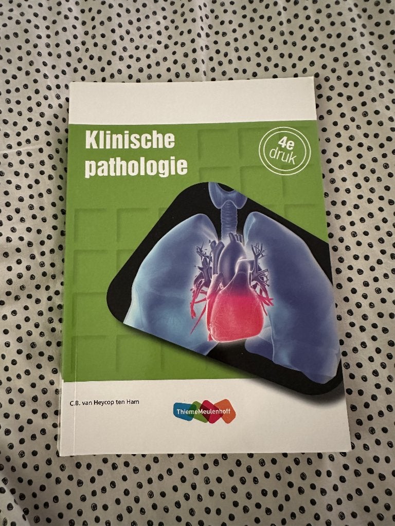 Klinische pathologie - 4e druk, Boeken, Beta, Nieuw, ThiemeMeulenhoff, HBO