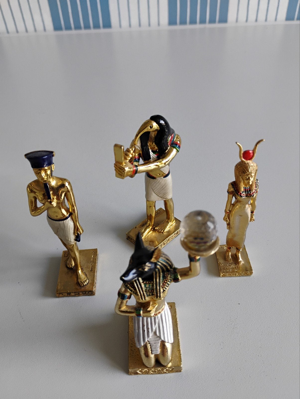 Verzameling Egyptische Beeldjes en Piramide, Verzamelen, Ophalen of Verzenden, Zo goed als nieuw