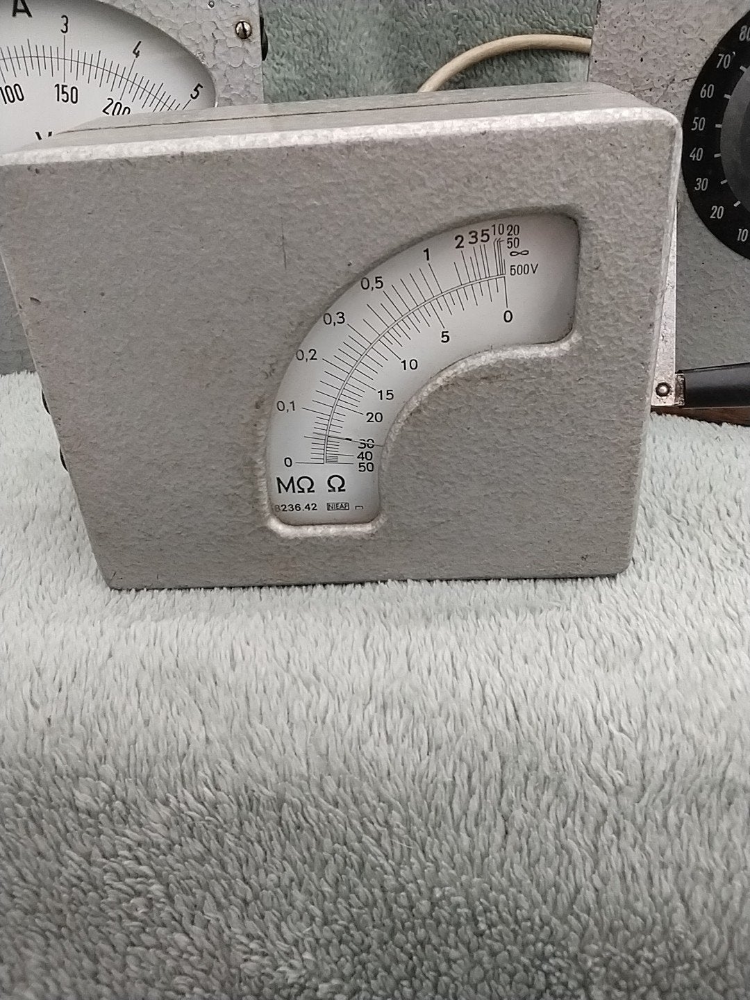 Vintage Meetapparatuur Set: Voltmeter, Ohmmeter, Trafo, Doe-het-zelf en Verbouw, Meetapparatuur, Ophalen of Verzenden