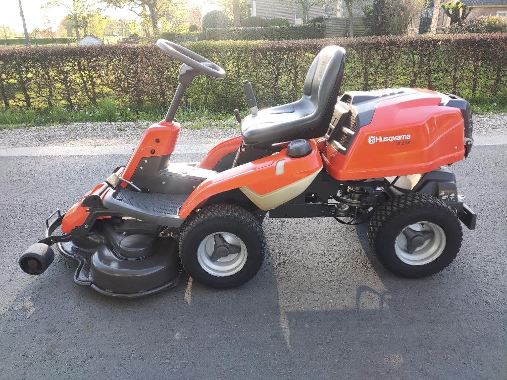 HUSQVARNA zitmaaier (type R216, B&S, 103 cm, hydro, i.z.g.s), Tuin en Terras, Zitmaaiers, Gebruikt, Ophalen of Verzenden, Husqvarna