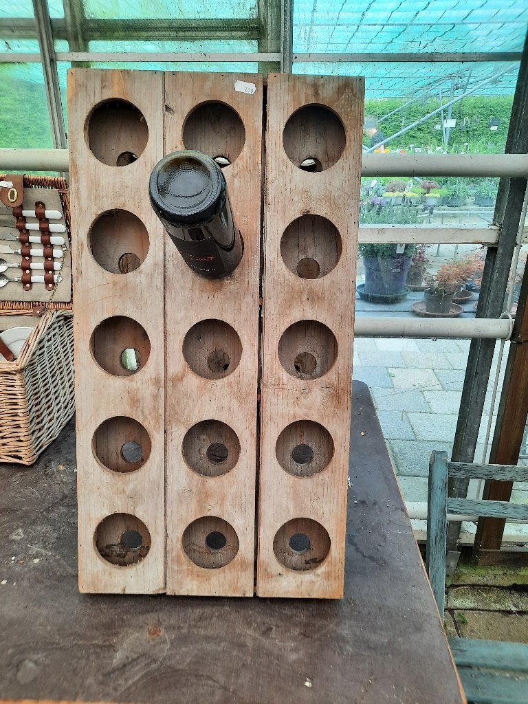 Wijnrek - Vintage - Frans - Brocante, Antiek en Kunst, Ophalen