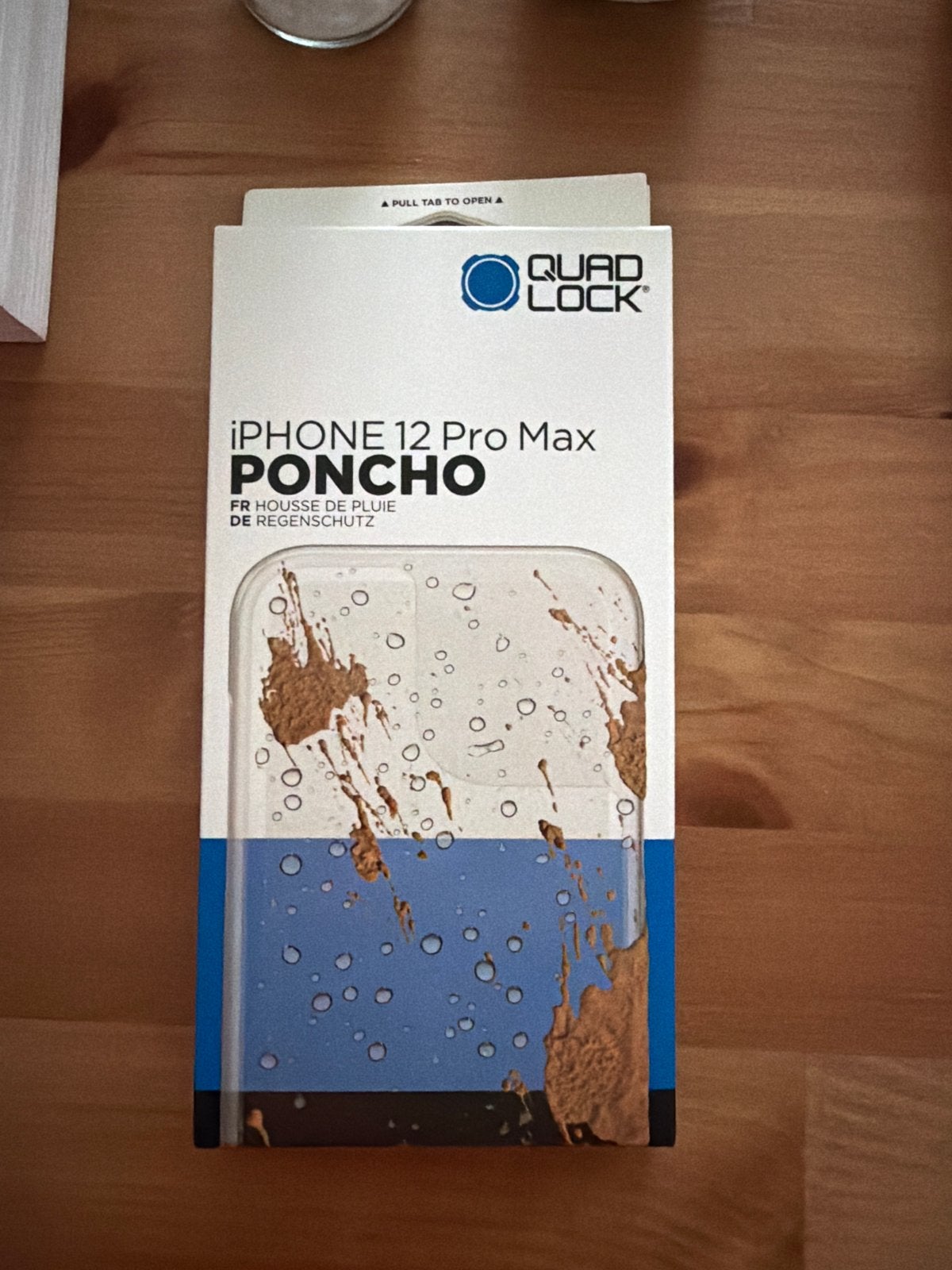 Quad Lock Poncho voor iPhone 12 Pro Max - Nieuw, Kunststof, Quad Lock, Nieuw, Hoesje of Tasje