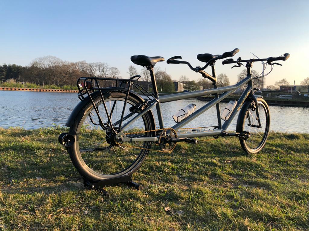 Santos Double Travel 2 tandem maat S M Rohloff Magura HS 33, Fietsen en Brommers, Fietsen | Tandems, 10 tot 15 versnellingen, Velgrem