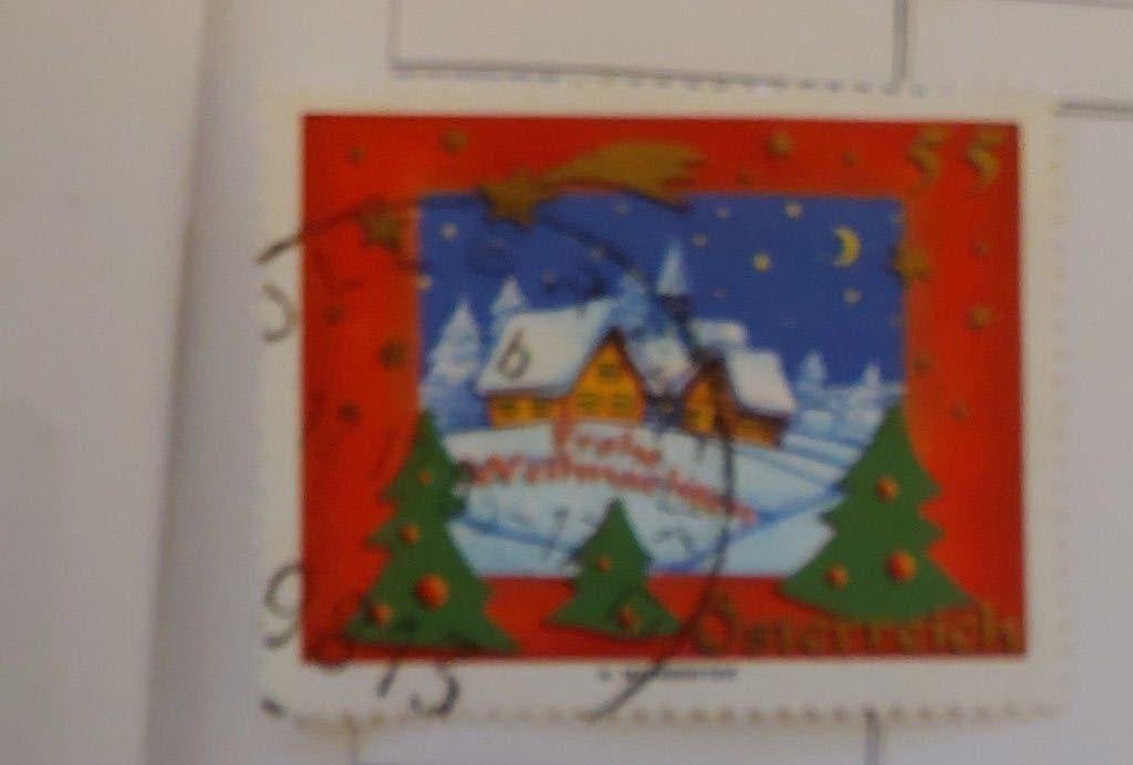 2005 Oostenrijk kerstzegel, Postzegels en Munten, Postzegels | Europa | Oostenrijk, Verzenden, Gestempeld