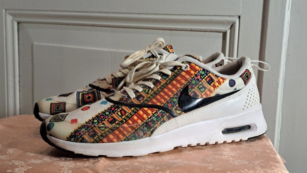 Toffe lichtgewicht Nike Air Max Thea maat 40,5, Verzenden, Wit, Nike, Sneakers of Gympen