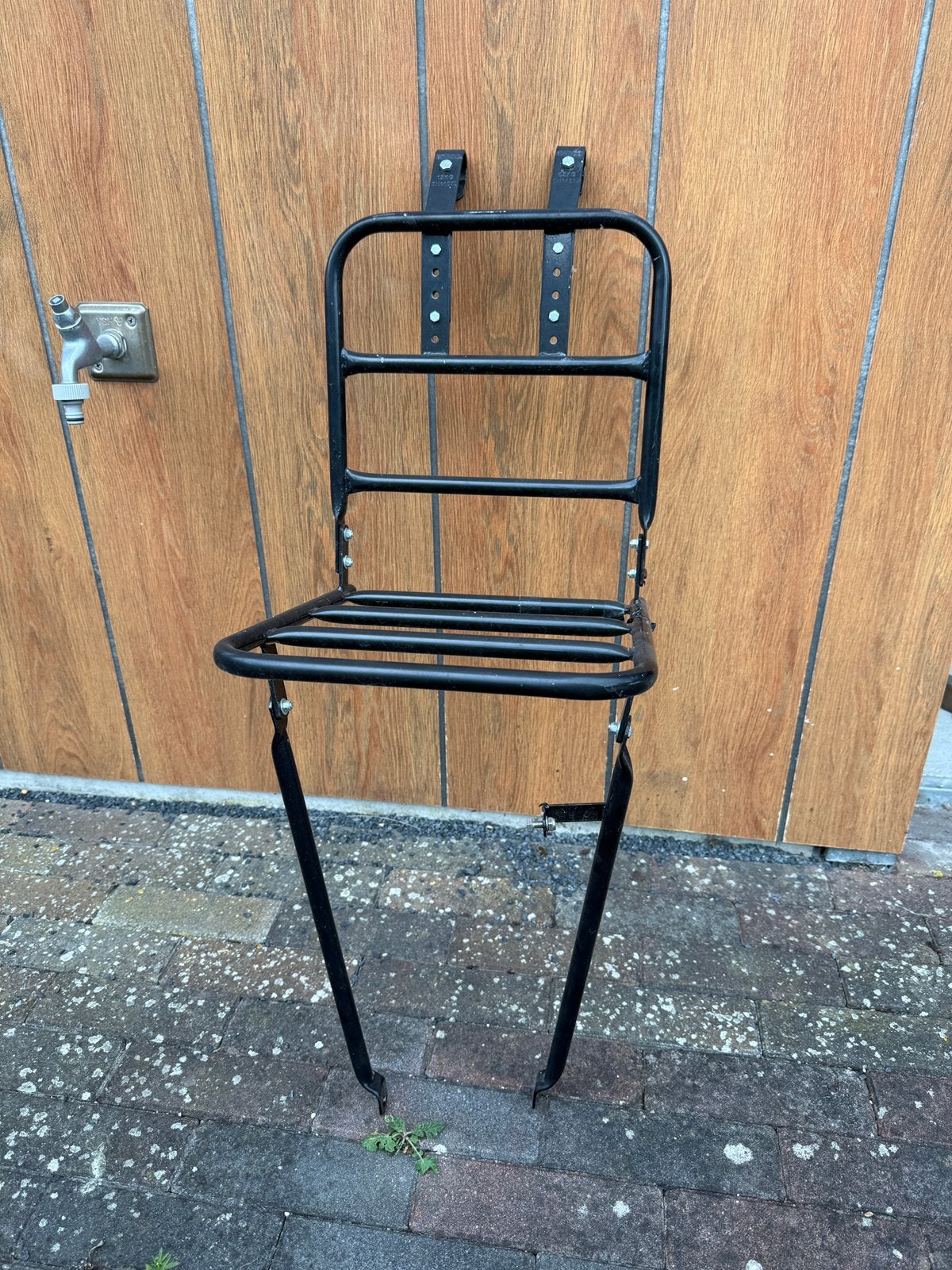 Steco Voordrager - Transportrek - Zwart - Max. 15 kg, Fietsen en Brommers, Ophalen, Gebruikt