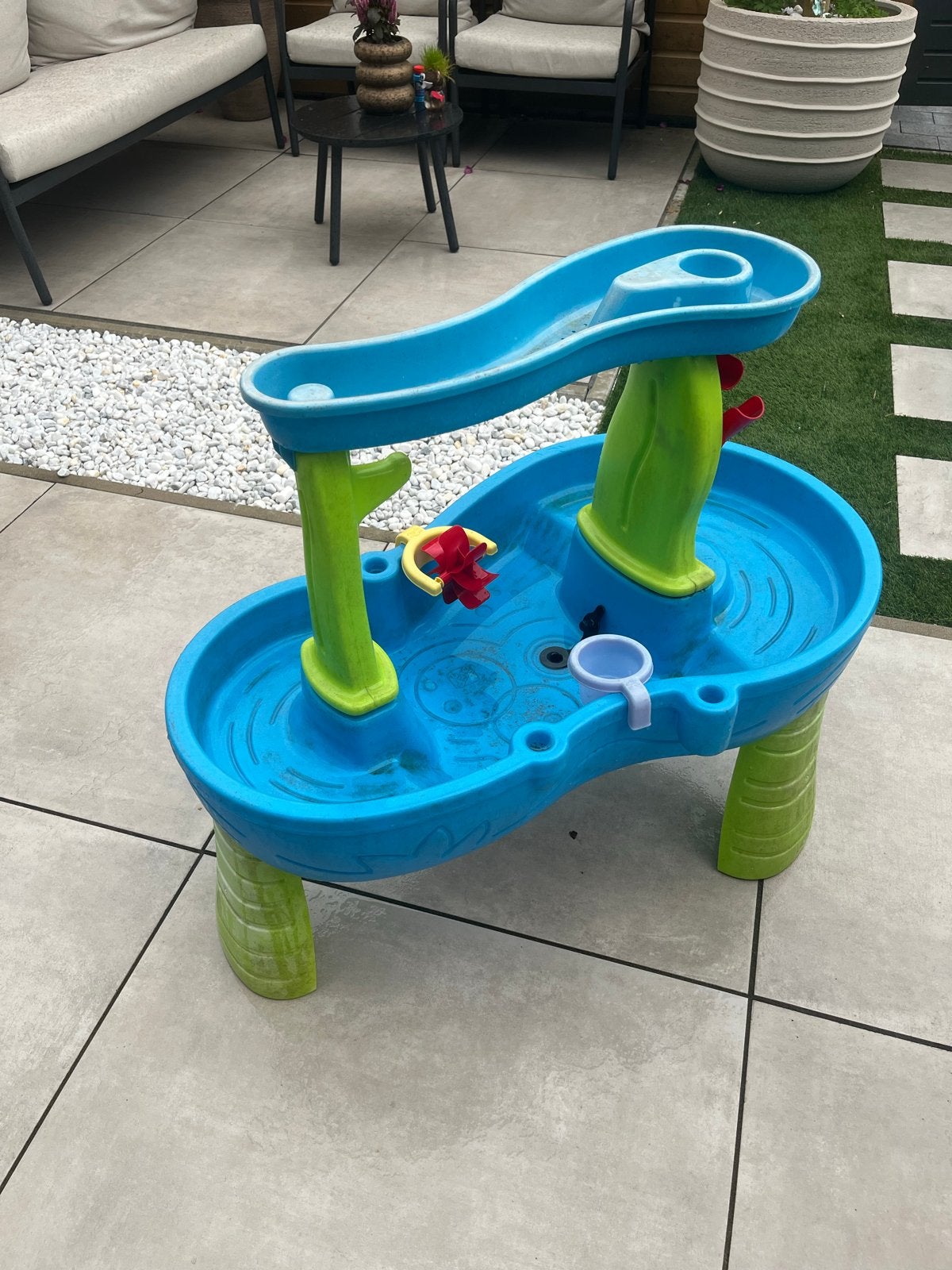 Water- en zandtafel voor kinderen, Ophalen, Gebruikt