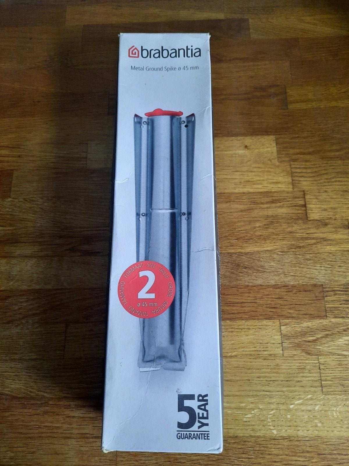 Brabantia Grondanker 45mm voor froogmolen of Parasol, Ophalen of Verzenden, Nieuw