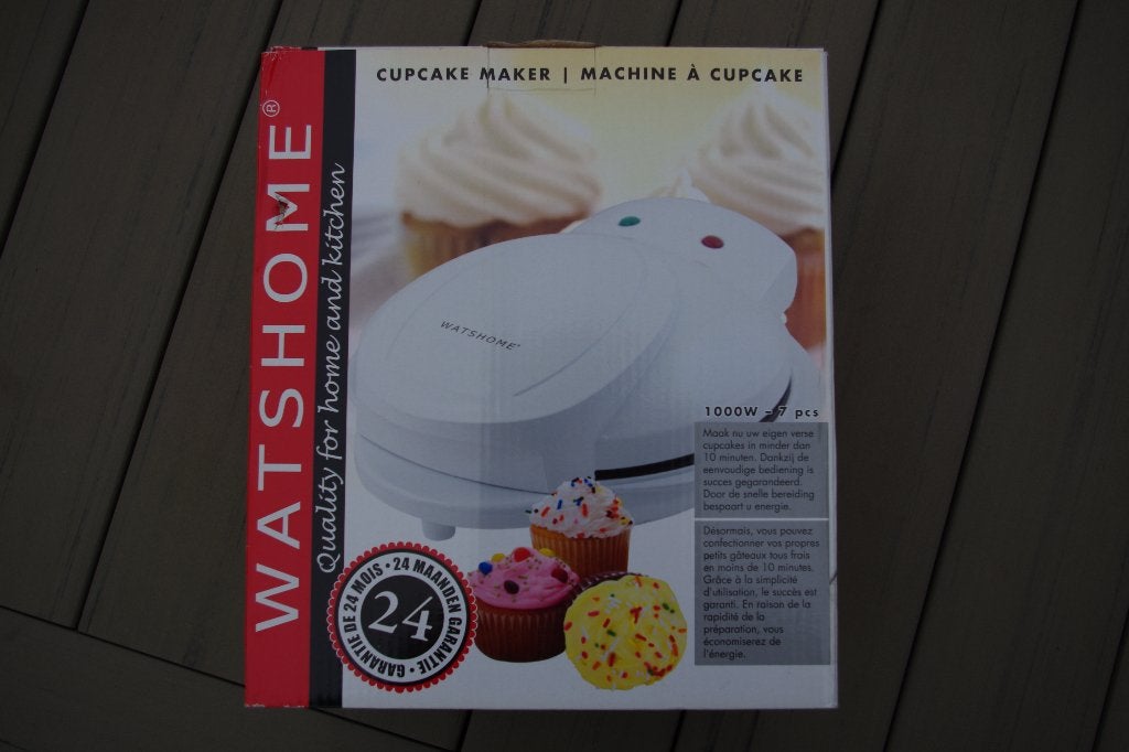 Watshome Cupcake maker, 1000W, 7 stuks, Ophalen of Verzenden, Zo goed als nieuw, Cupcakes, Bakvorm
