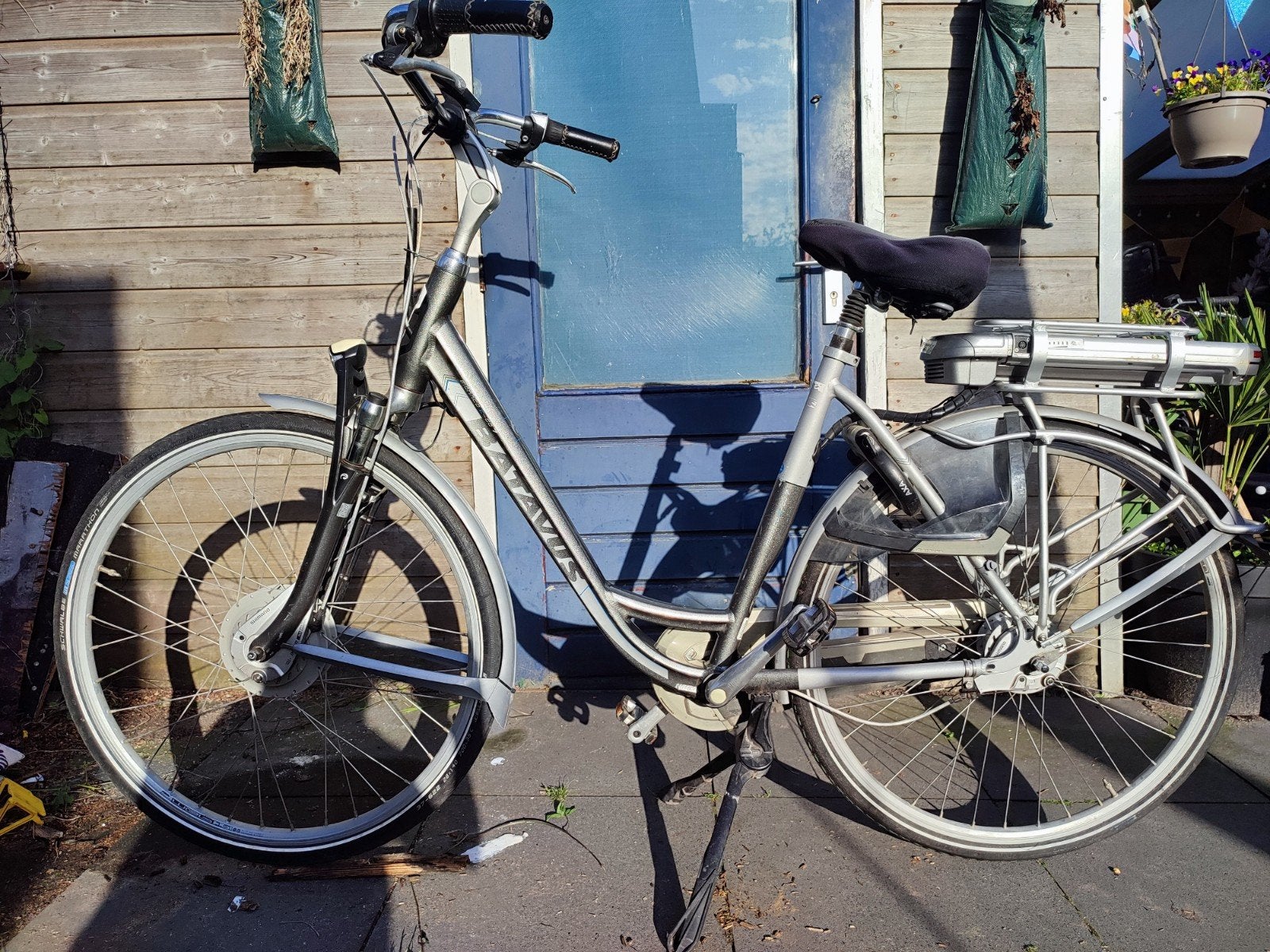 Batavus Monaco E-go Damesfiets (Lage km-stand) - Accu defect, Fietsen en Brommers, Elektrische fietsen, Gebruikt, Batavus, 51 tot 55 cm