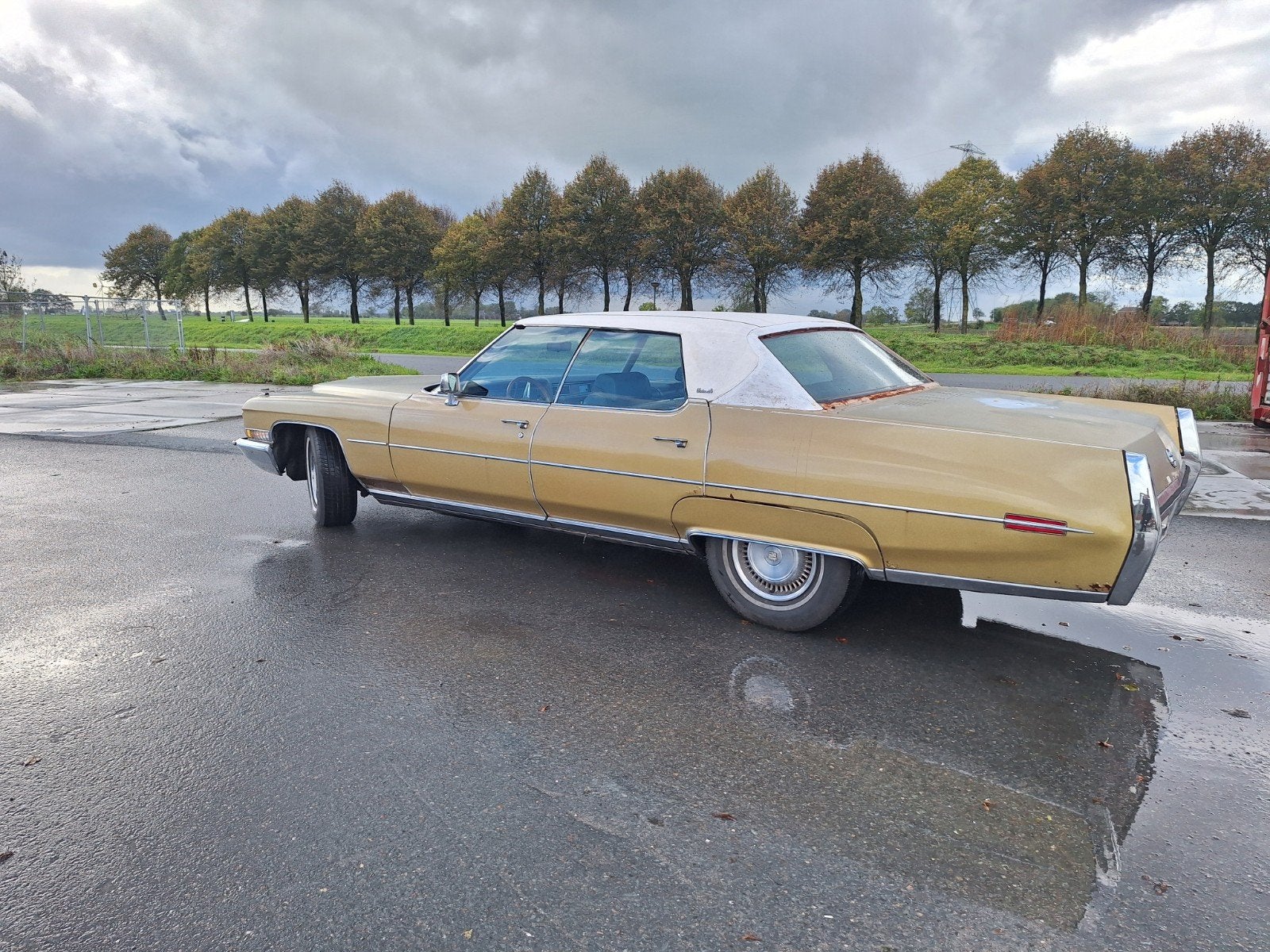 Cadillac Sedan-de-ville 7.7 AUT 1972 Bruin, Auto's, Automaat, 8 cilinders, Bruin, 219 pk