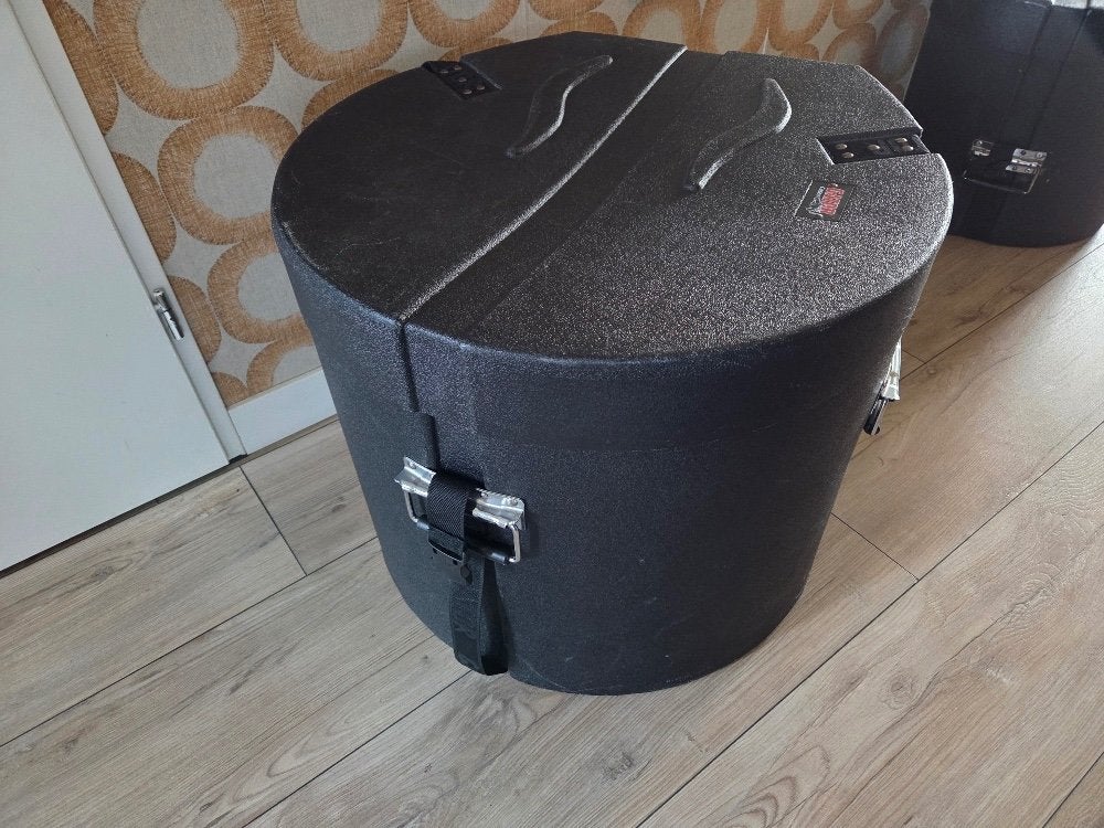 Complete set stevige drum koffers van Gator 10, 12, 14, 20", Ophalen, Gebruikt, Percussie