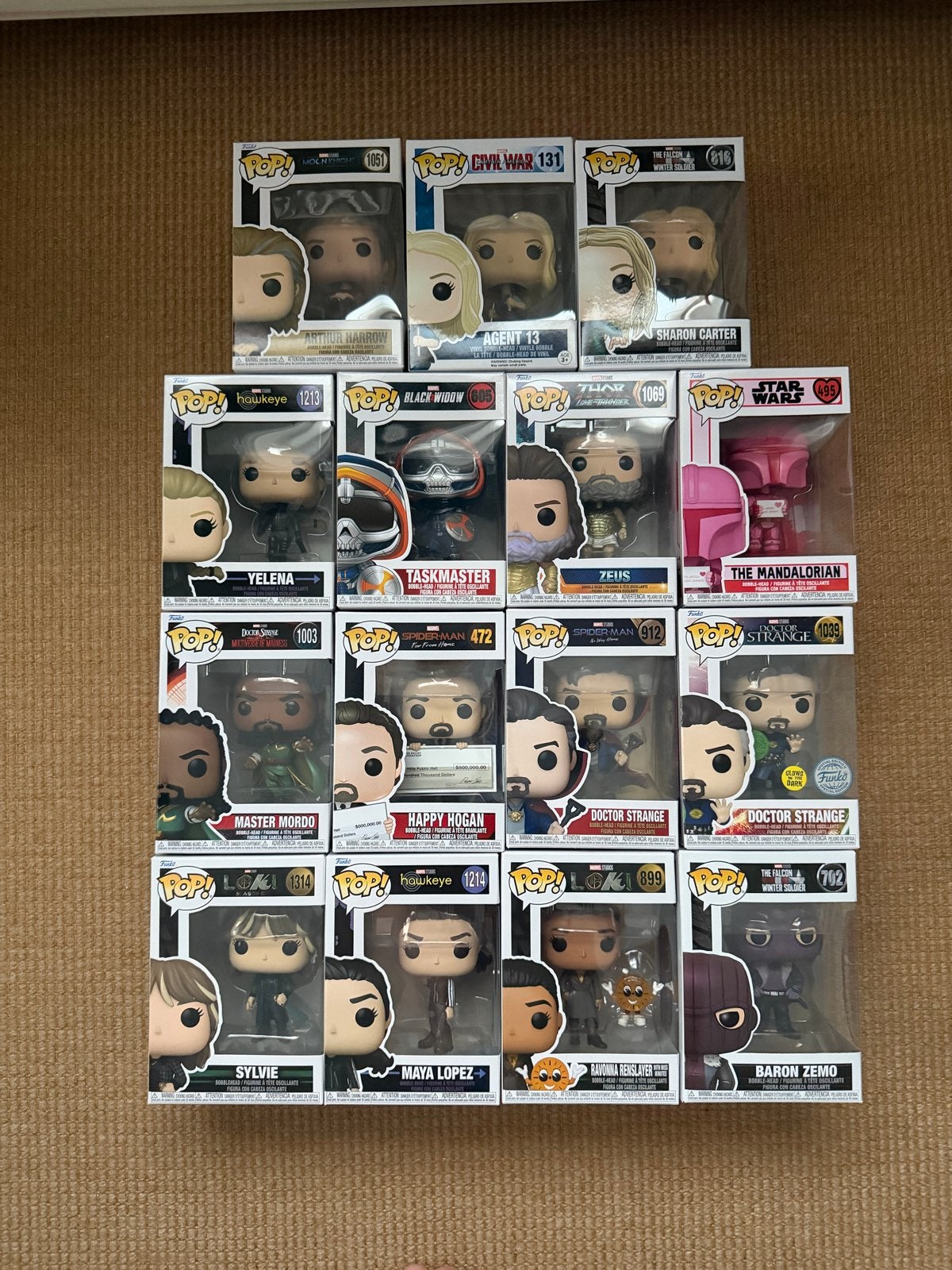 Grote collectie Funko Pop! figuren - Marvel, Star Wars, Ophalen of Verzenden, Zo goed als nieuw
