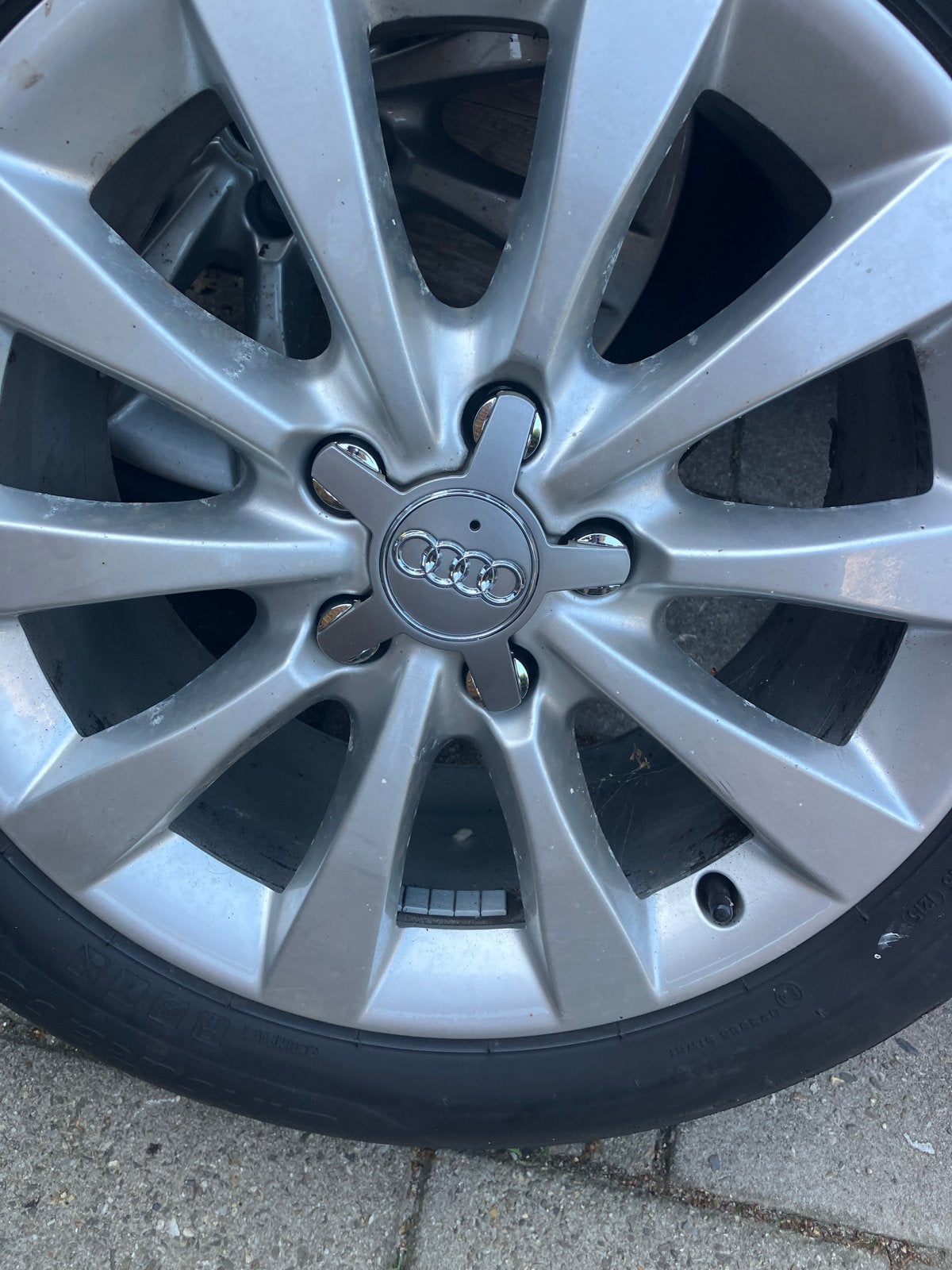 Pirelli Cinturato P7 zomerbanden met velgen - 225/55 R17, Ophalen, Gebruikt, Banden en Velgen, 17 inch