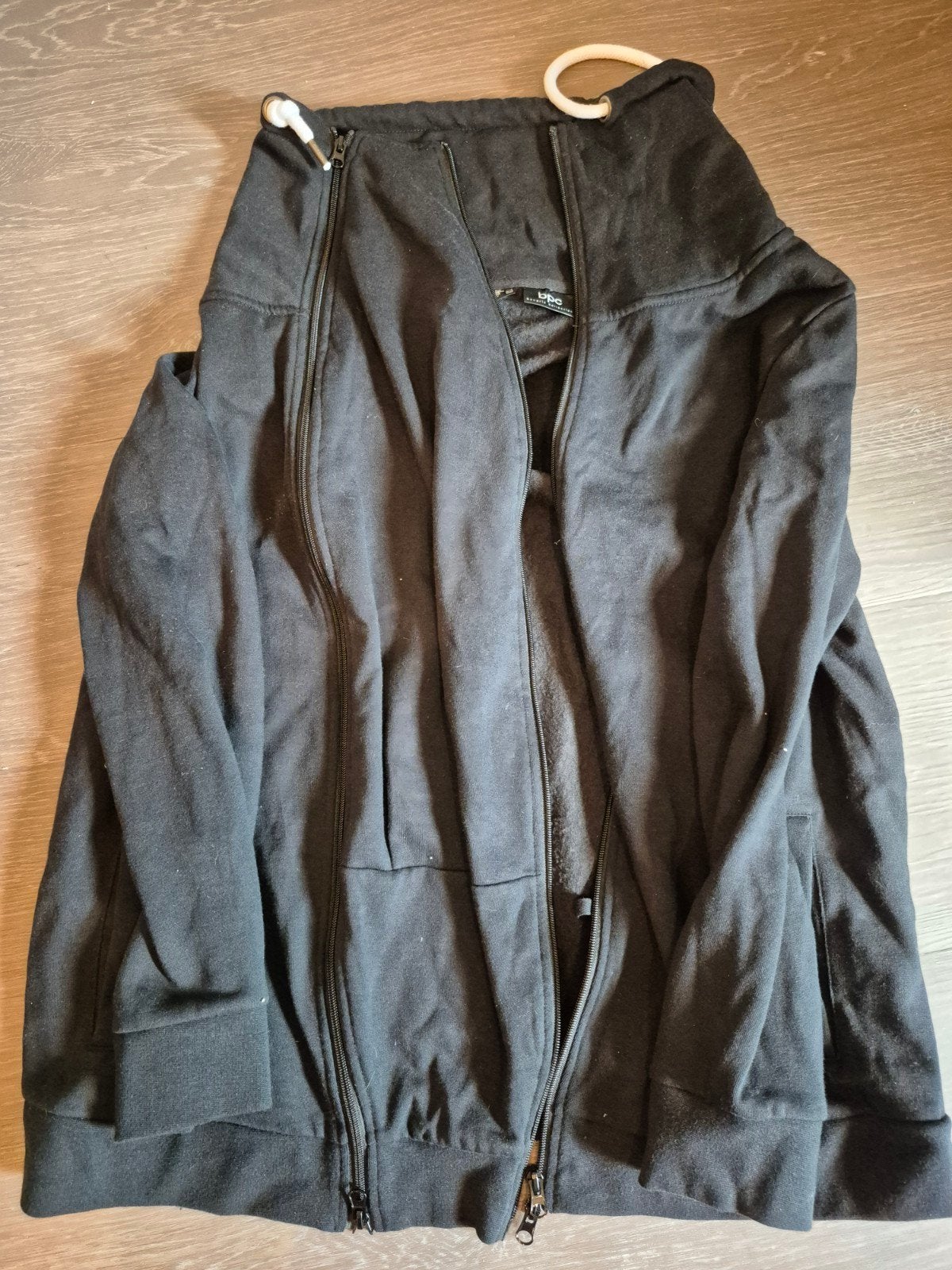 Zwart vest met rits - BPC Bonprix Collection, Kleding | Dames, Trui of Vest, Maat 42/44 (L), Ophalen of Verzenden, Gedragen