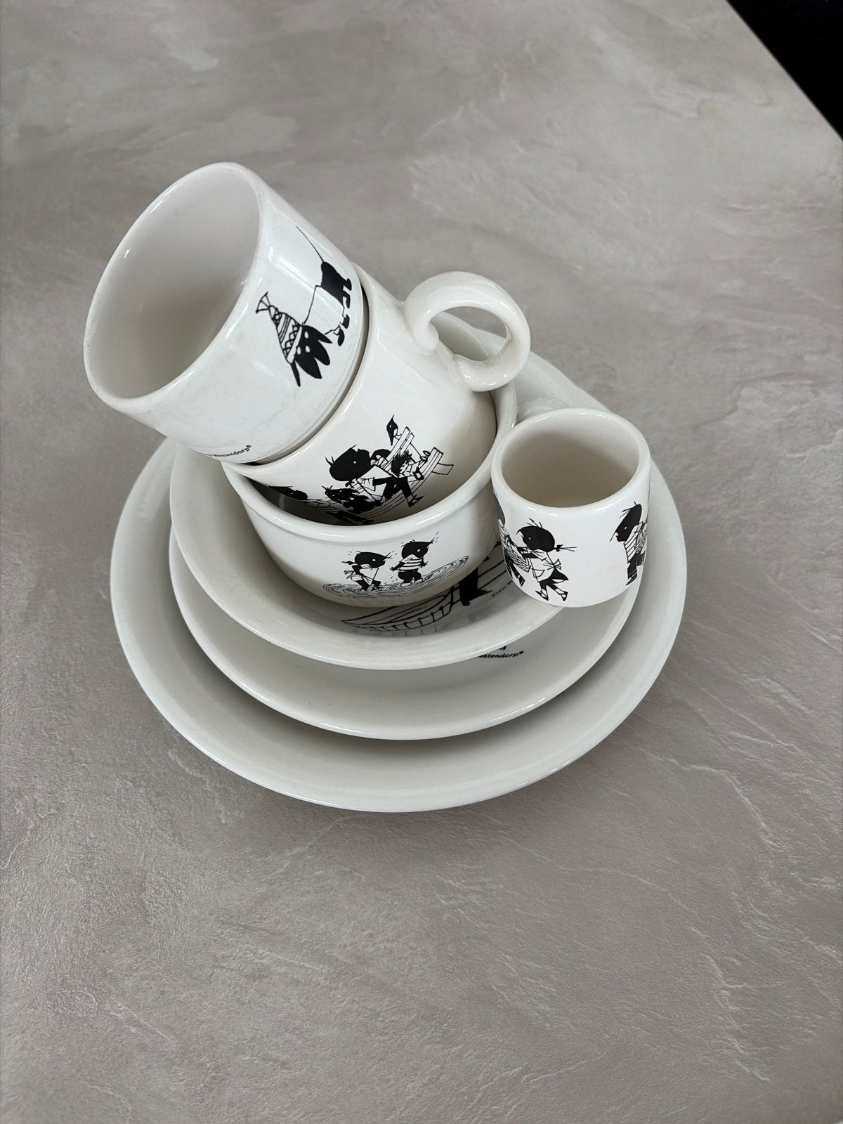 Fiep Westendorp Servies - Compleet Set, Huis en Inrichting, Keuken | Servies, Zo goed als nieuw, Compleet servies, Modern, Keramiek