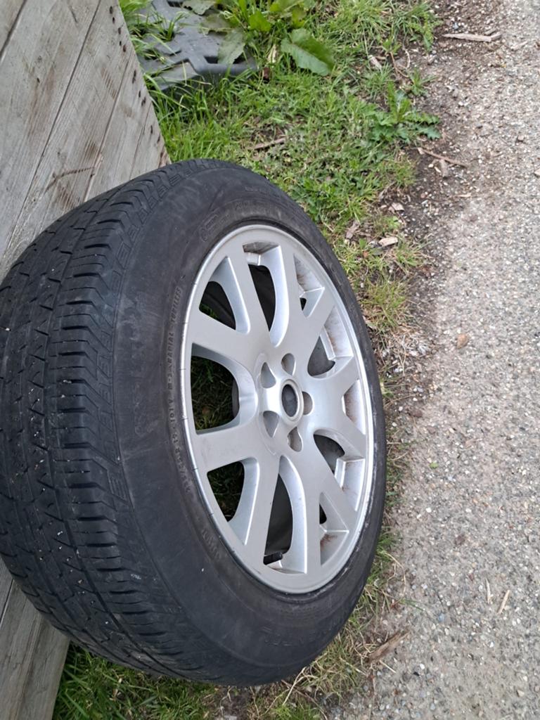 Gebruikte Banden en Velgen 235/55 R19, Auto-onderdelen, Banden en Velgen, 19 inch, Gebruikt, Banden en Velgen, Ophalen of Verzenden