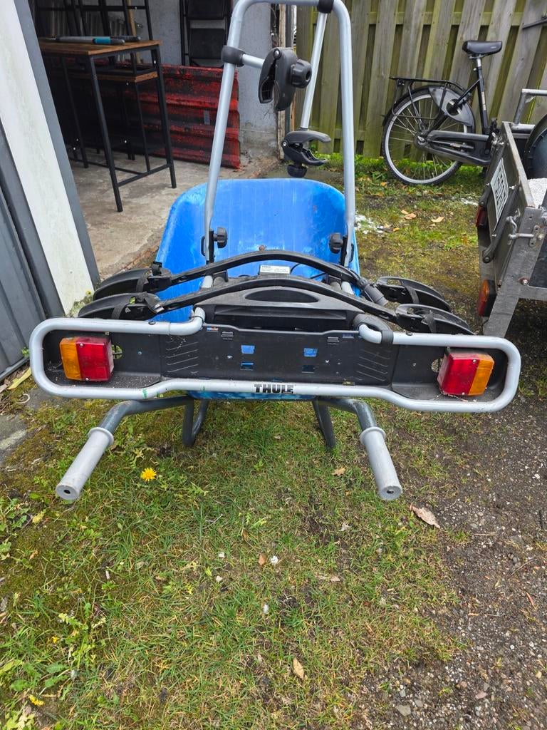 Thule fietsendrager voor trekhaak, Ophalen, 2 fietsen, Gebruikt, Trekhaakdrager