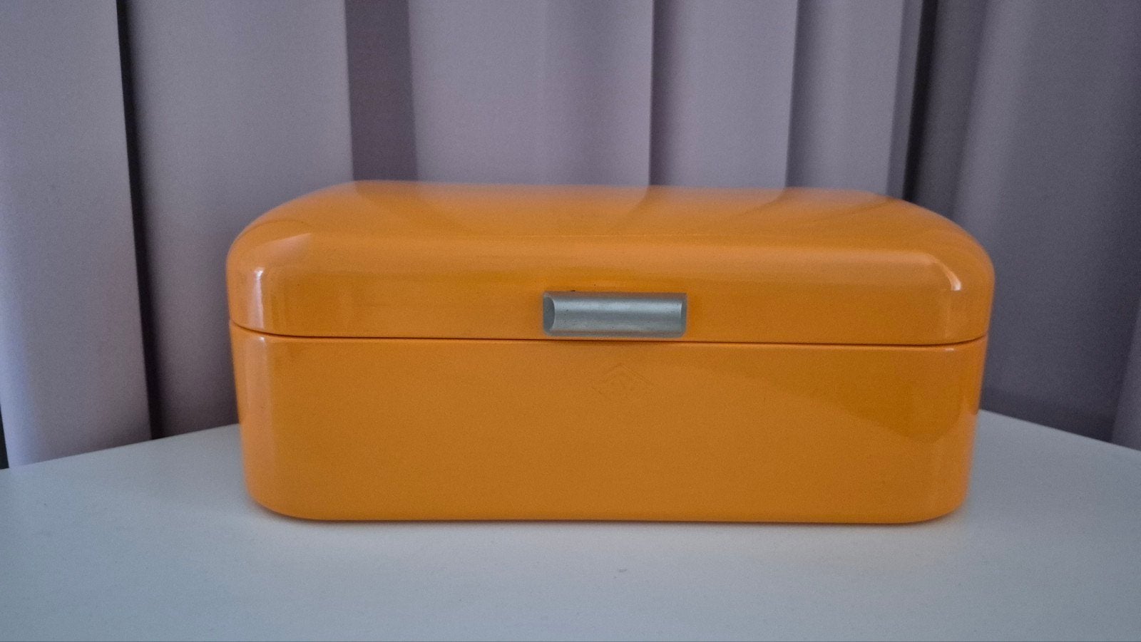 Oranje Wesco broodtrommel, Verzenden, Zo goed als nieuw, Metaal, Broodtrommel