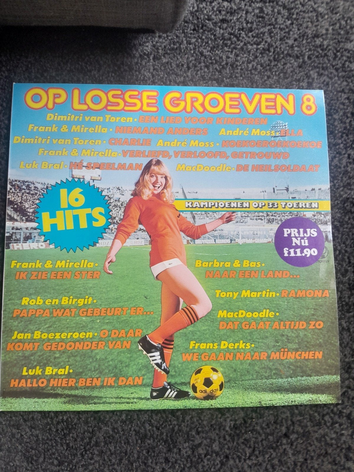 Op losse groeven 8, Ophalen of Verzenden, LP