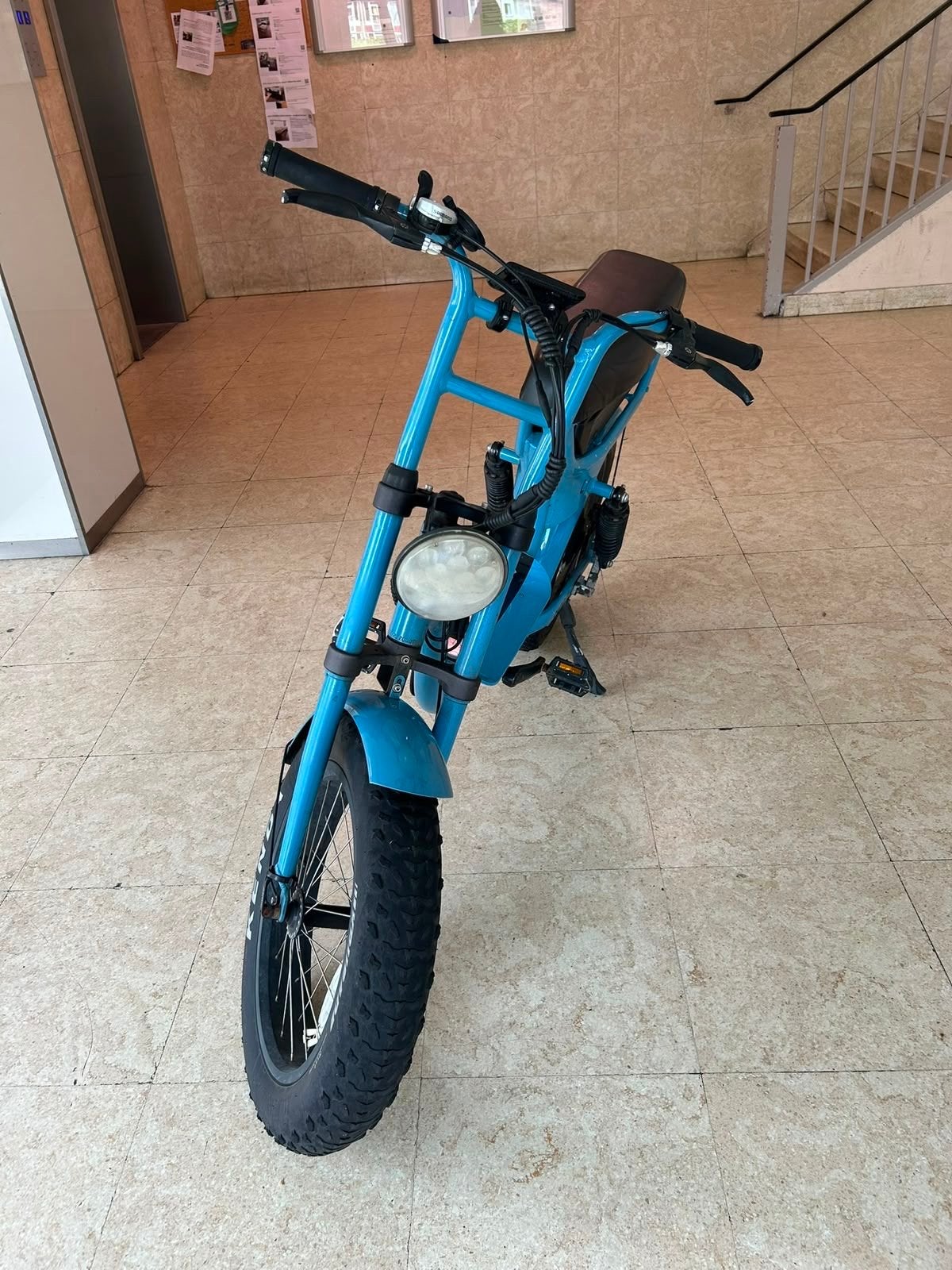 La Souris Capo E-bike/Fatbike (Titan Blue) - Incl. Abus slot, Minder dan 30 km per accu, Gebruikt, Minder dan 47 cm, Ophalen