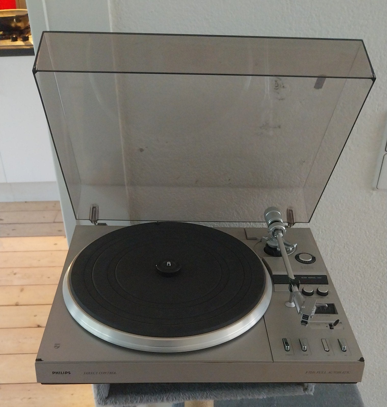 Philips F7215 Volautomatische Platenspeler, Ophalen, Philips, Gebruikt, Automatisch