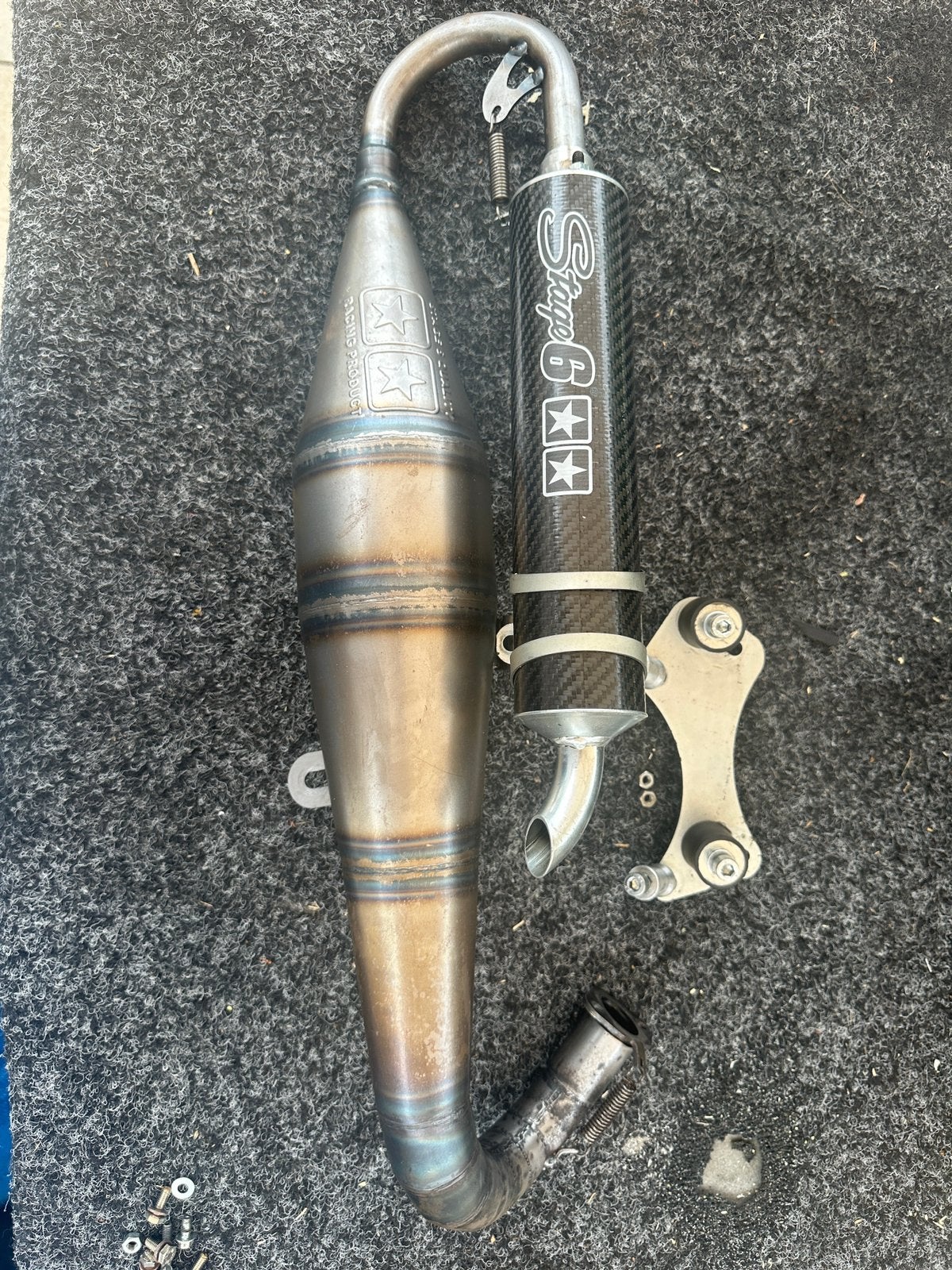 Stage 6 R1200 Piaggio, Ophalen of Verzenden, Zo goed als nieuw, Uitlaat, Piaggio