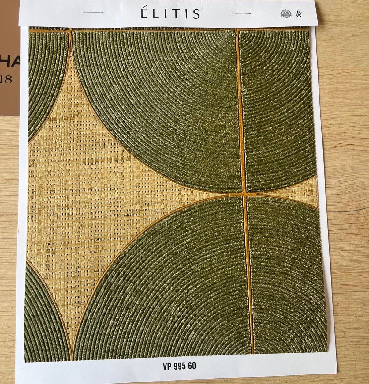 Élitis Luxe Behang - Nieuwe Rol in Verpakking, Ophalen, Geometrisch, Modern, Wandbekleding