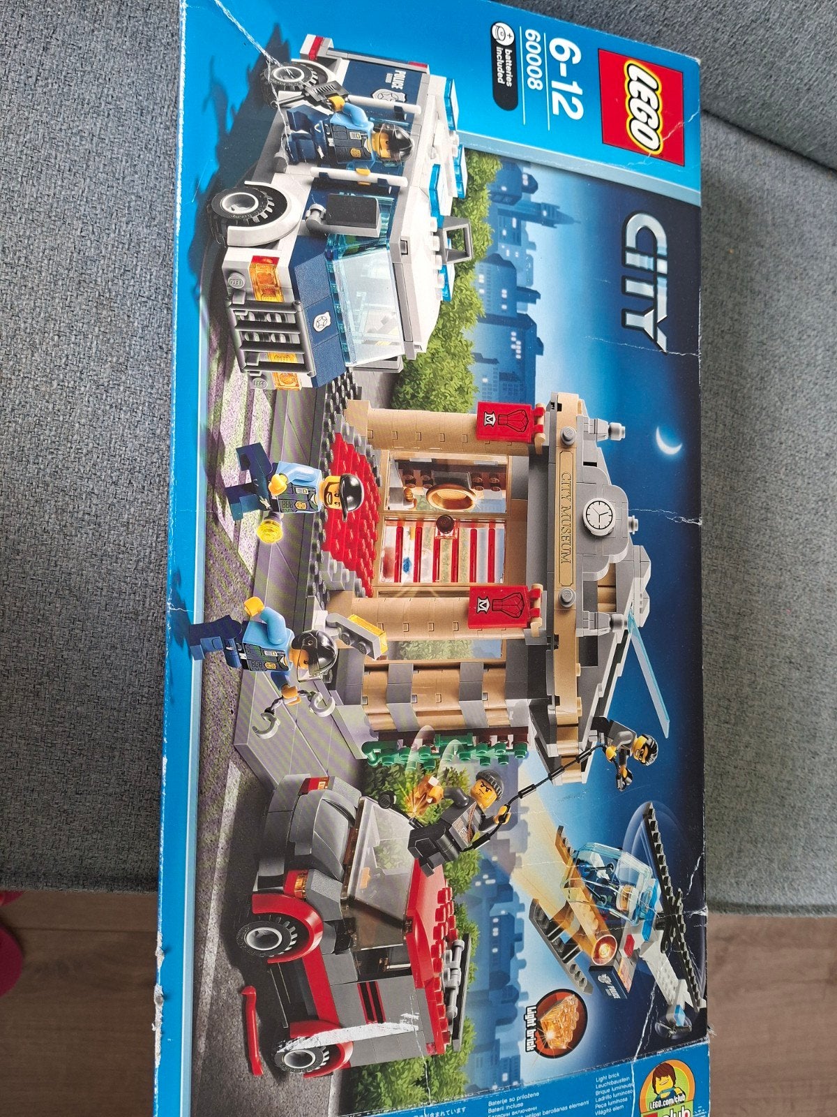Lego City 60008 Museum Diefstal - Complete set met doos, Ophalen, Inclusief instructies, Lego, Complete set