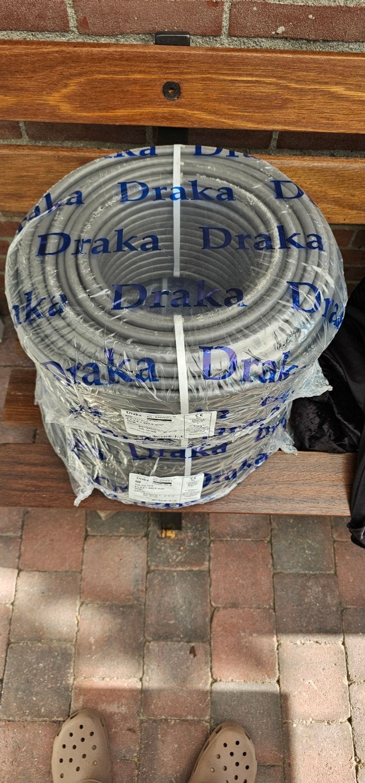 Draka YMVK-as 2x2x2.5 mm2 kabel - 100 meter, Ophalen, Nieuw, Draka, Kabel of Snoer