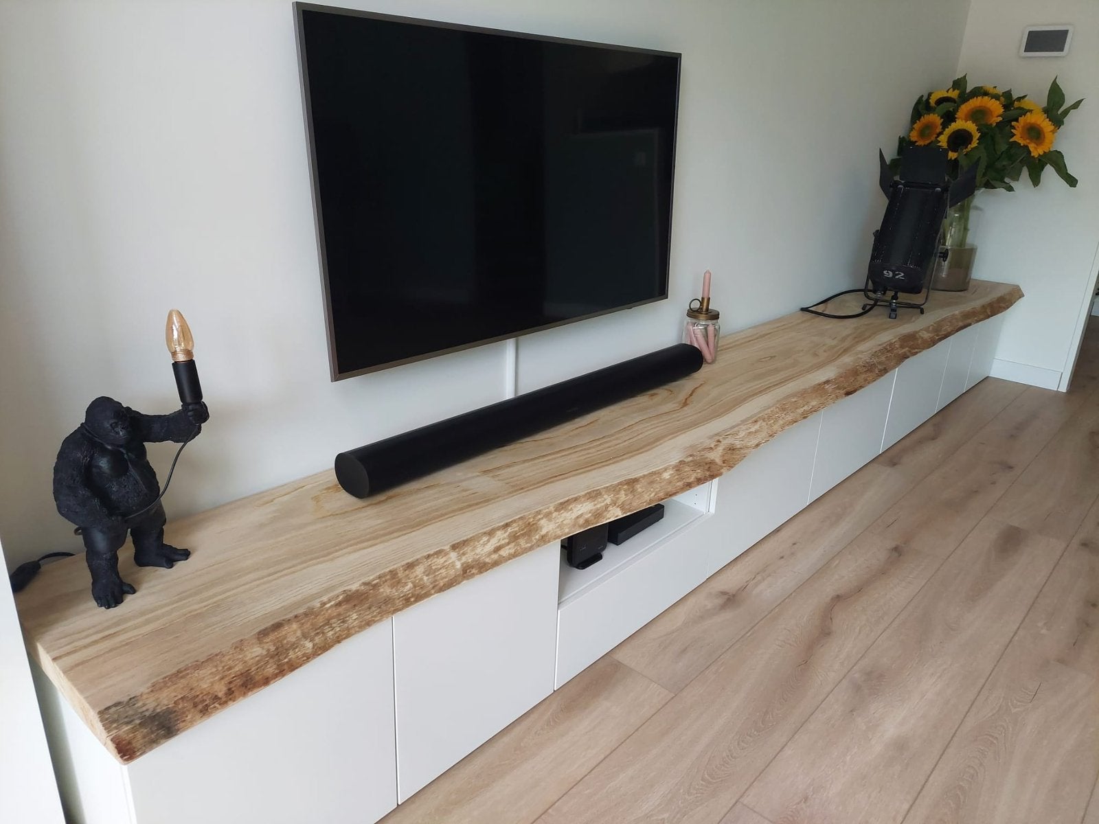 Boomstamplank op maat voor kast | Massief hout | Maatwerk, 1771sn, Nieuw, Ophalen of Verzenden, De houtsmid