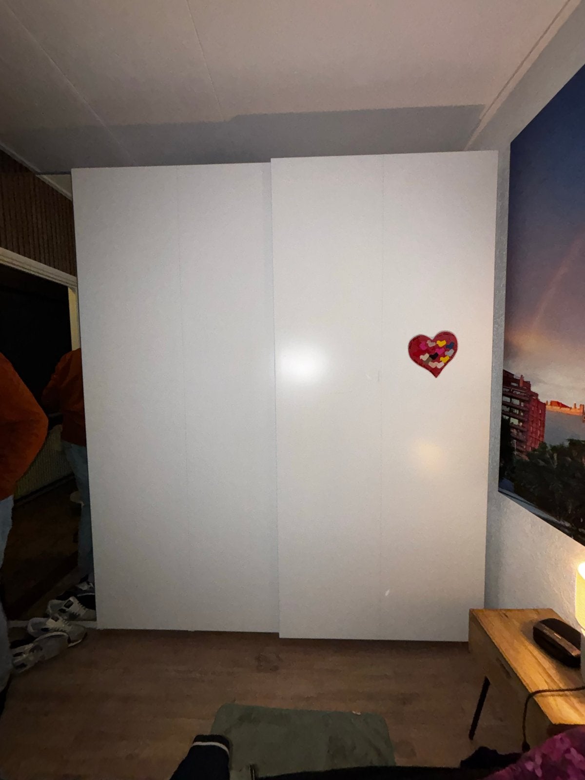 IKEA Pax kast met schuifdeuren - 2 meter breed, Ophalen, Met deur(en), Gebruikt, 200 cm of meer
