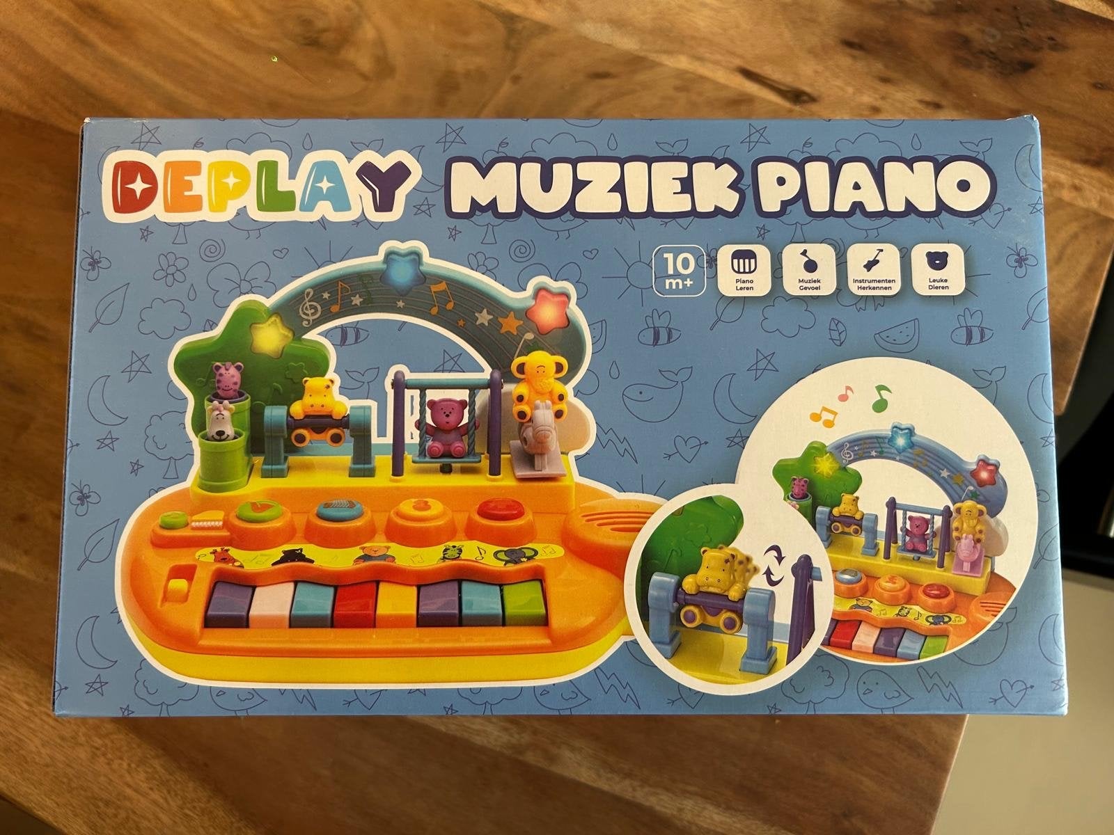 DEPLAY Muziek Piano Baby Speelgoed met Licht en Geluid, Ophalen, Nieuw, Overige typen, Met licht