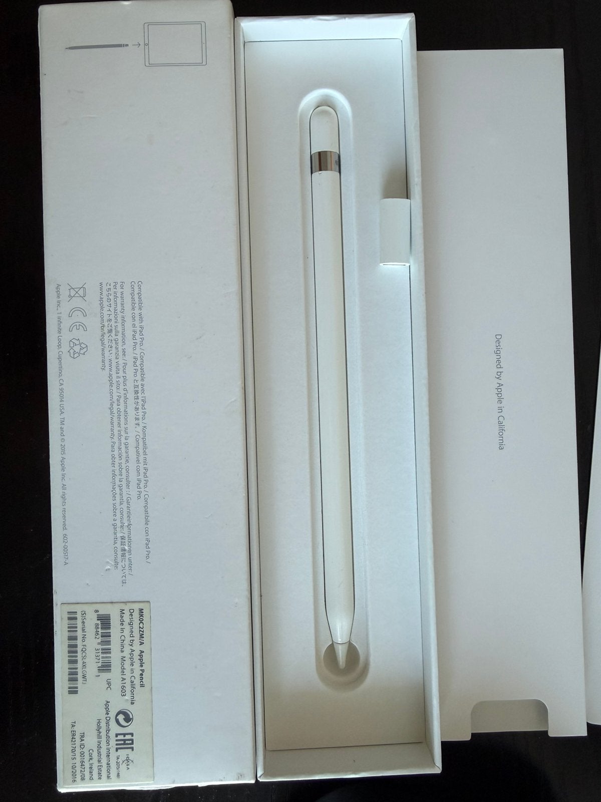 Apple pencil 1st gen (voor iPad Pro), Computers en Software, Gebruikt, Apple iPad, Wit, 11 inch
