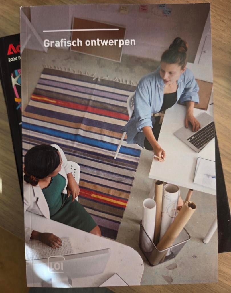 LOI Studieboek Grafisch Ontwerpen (Release 2024), Boeken, Studieboeken en Cursussen, Ophalen of Verzenden, Alpha, Zo goed als nieuw