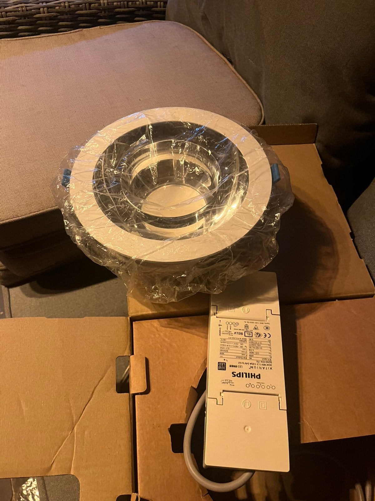 Downlight philps 16 stuks!!! Per stuk mag ook, Zo goed als nieuw