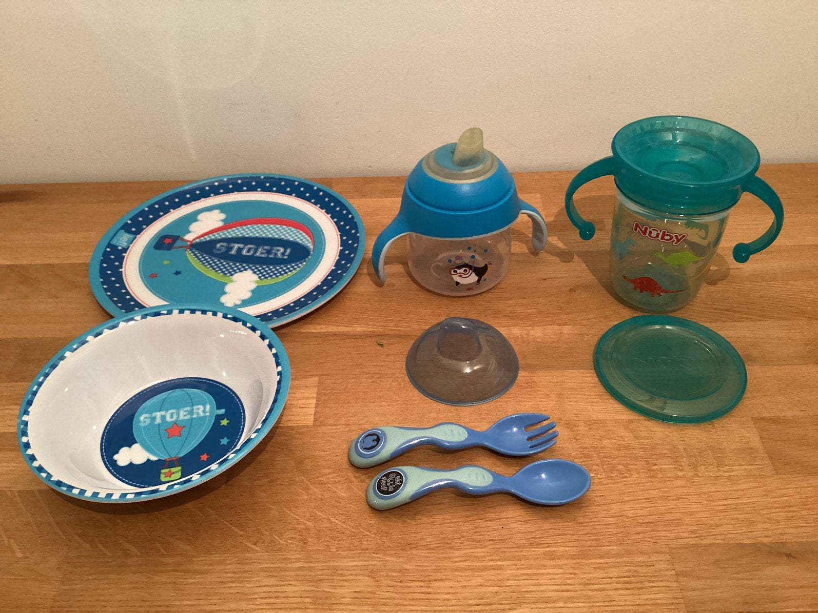 Eet en drink setje voor de kleintjes, Ophalen of Verzenden, Overige typen