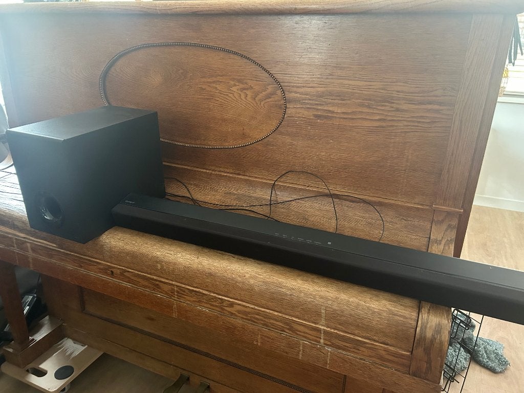 Sony Soundbar met Subwoofer, Ophalen, Gebruikt