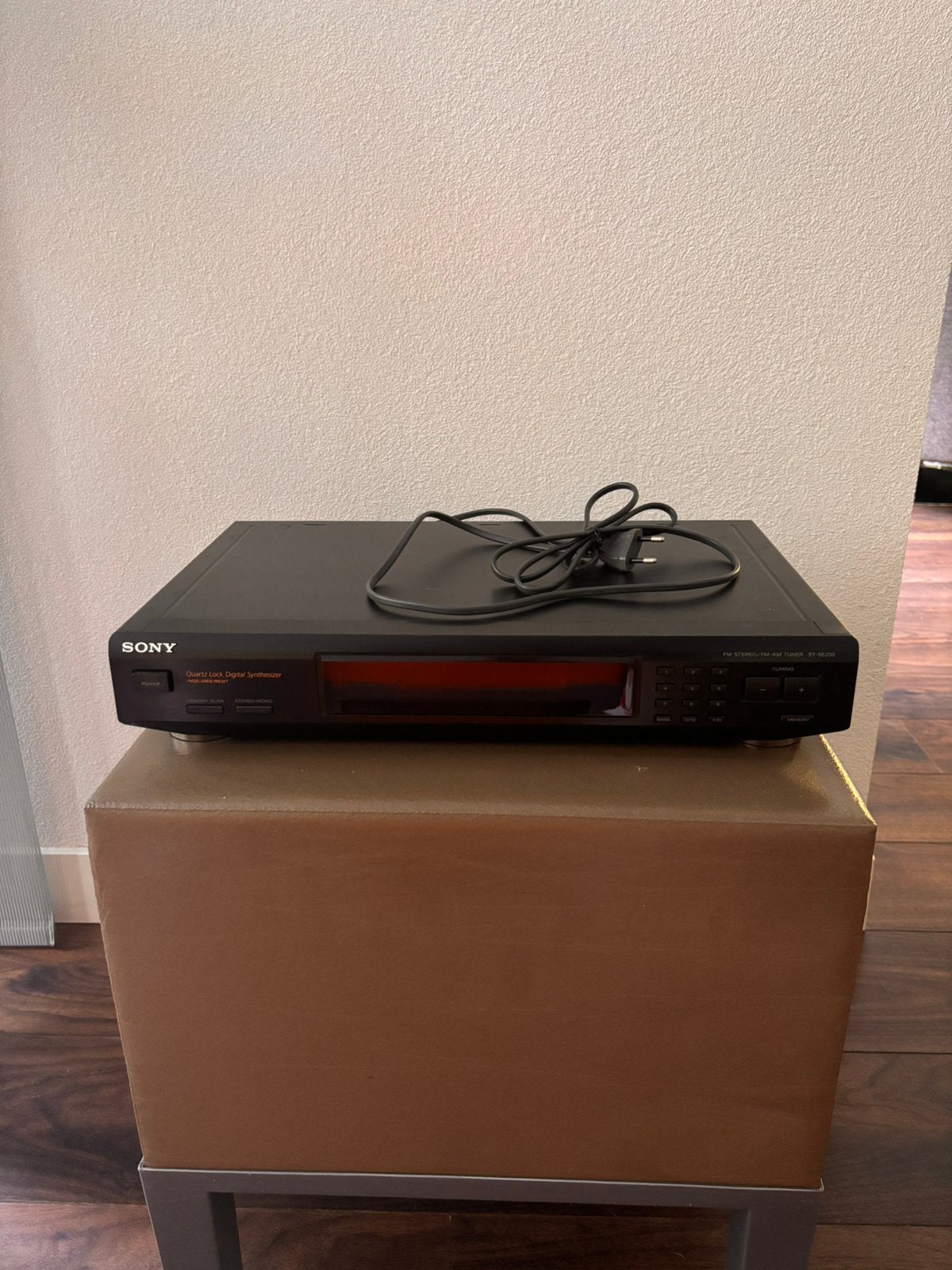 Sony ST-SE200 FM/AM Stereo Tuner – Vintage HiFi, Ophalen, Zo goed als nieuw