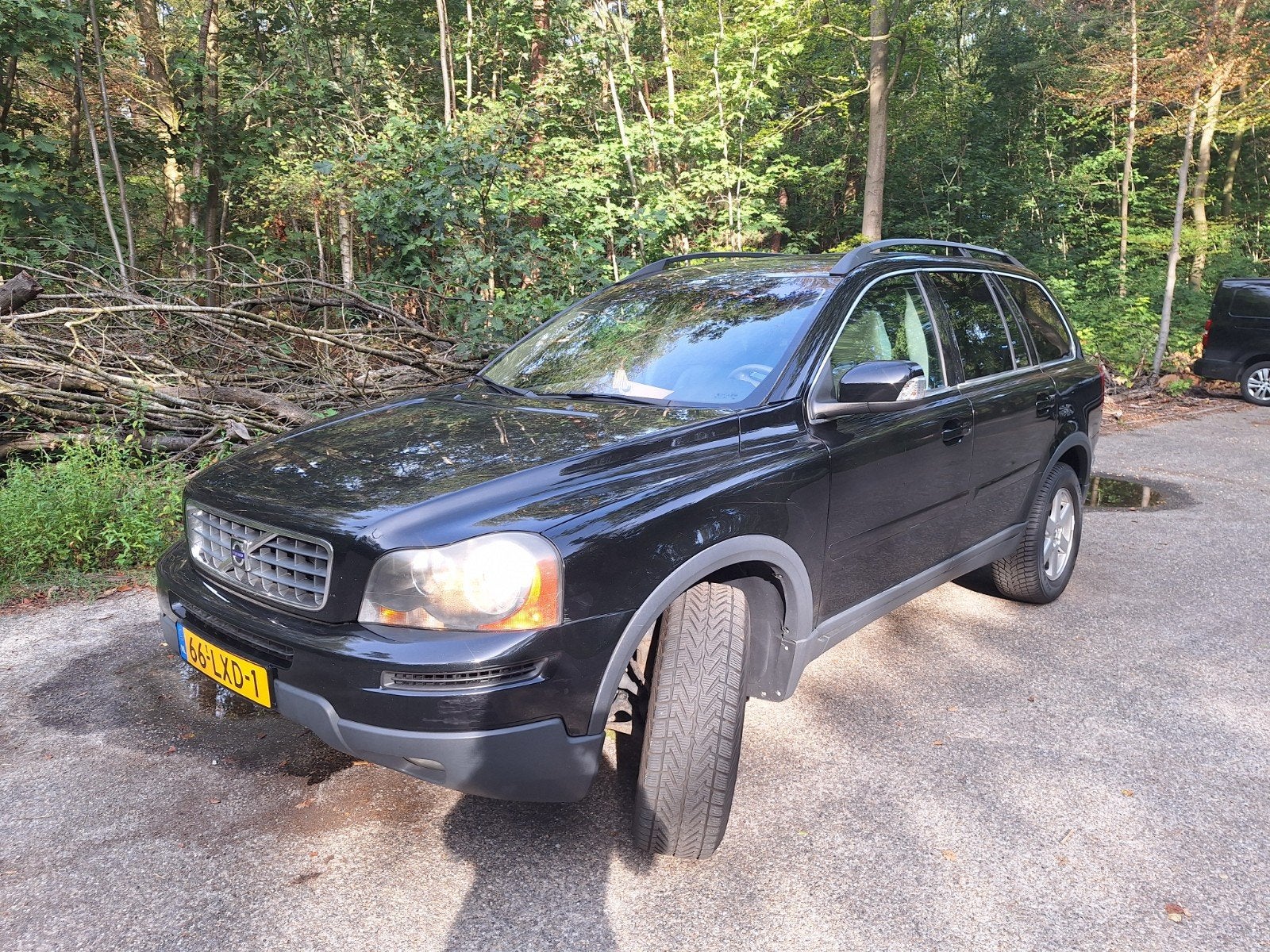Volvo XC90, 3.2ltr 6cil. uit 2007. 5 persoons!!, Beige, Zwart, Leder, Vierwielaandrijving
