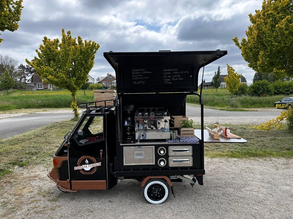 Nostalgische Barista TukTuk – Italiaanse koffie op locatie!, Ophalen of Verzenden, Nieuw, Overige