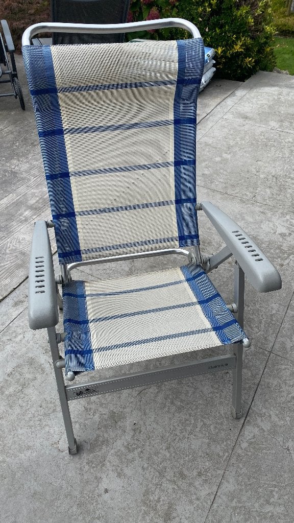 Tuinstoel Dukdalf Aluminium - model Paso Noble, Ophalen, Gebruikt, Aluminium