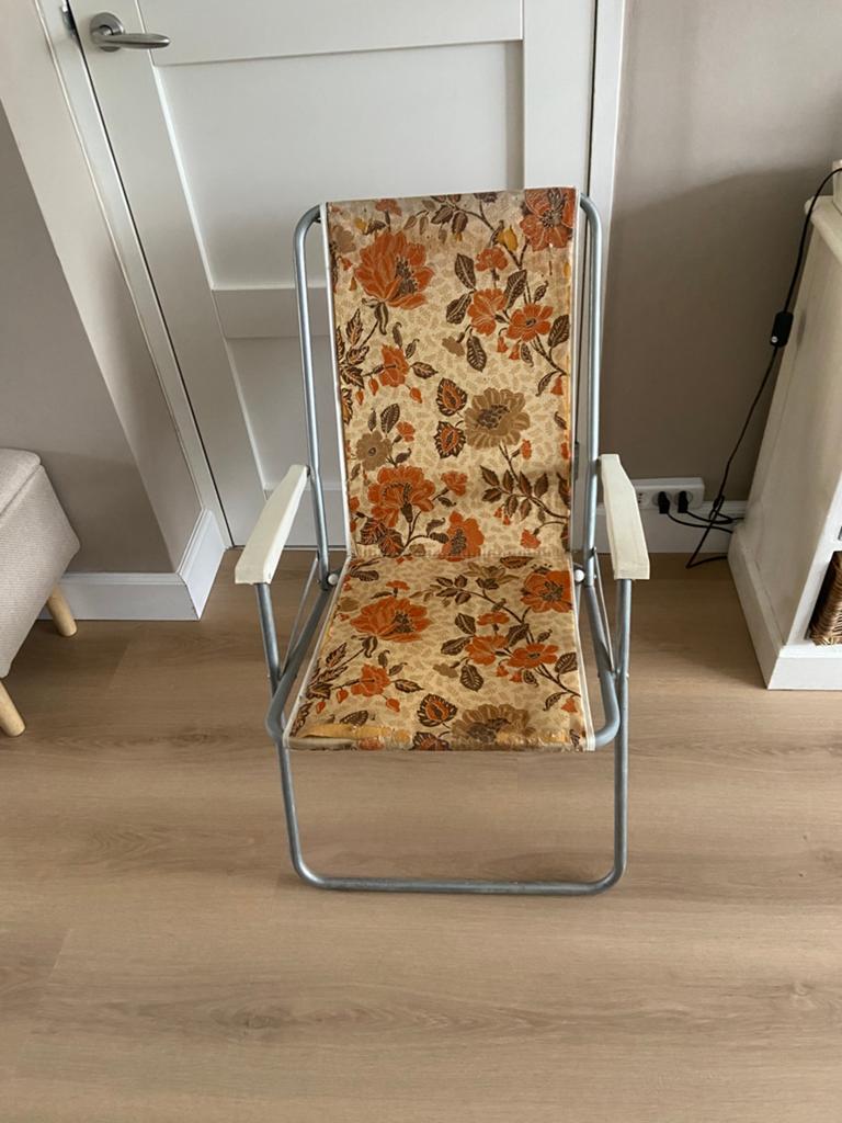 Tuinstoel/klapstoel, Ophalen, Gebruikt