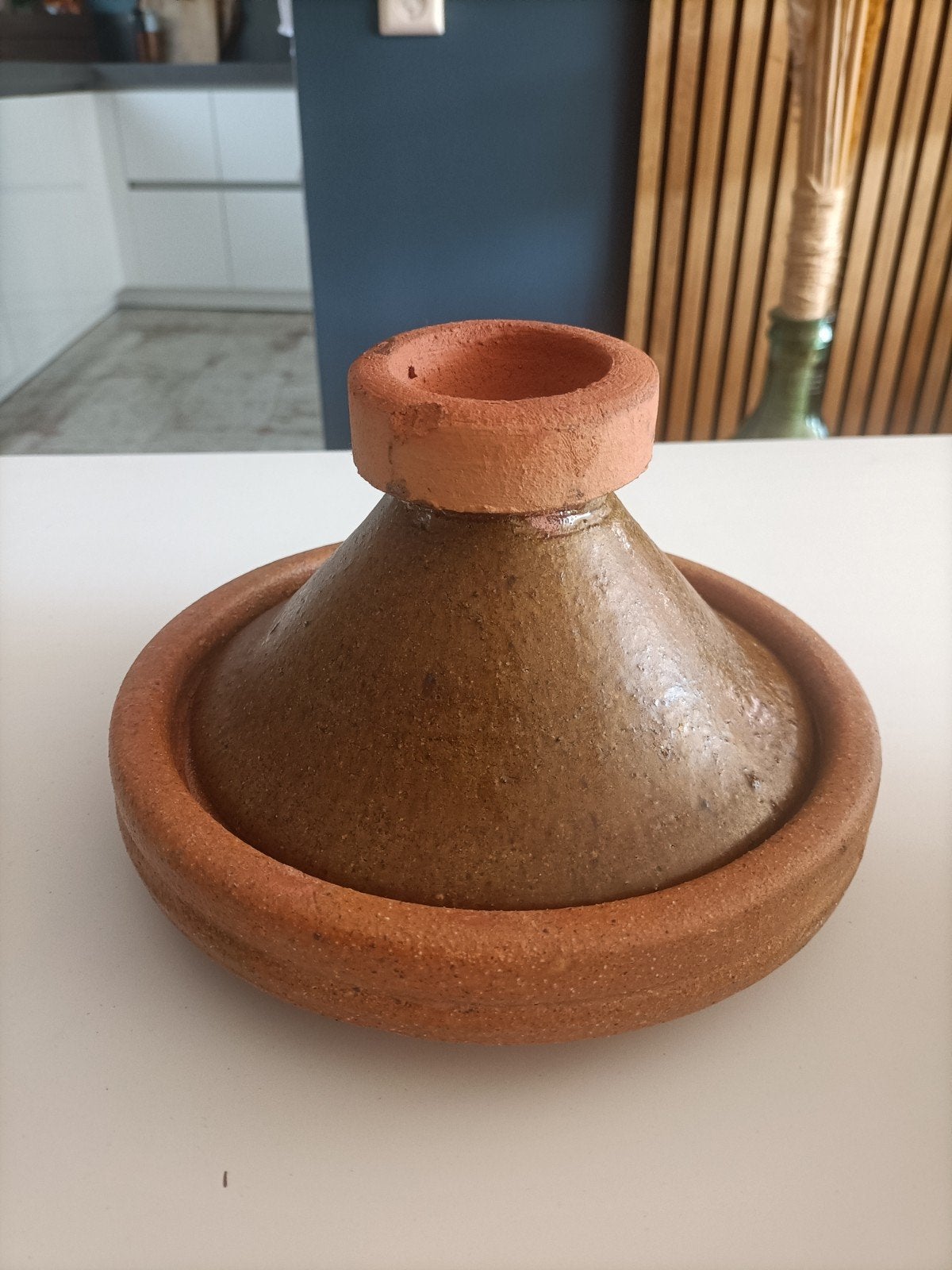Nieuwe Tajine - 17,5 cm - Ongebruikt, Overige typen, Nieuw, Ophalen of Verzenden, Steen/keramiek