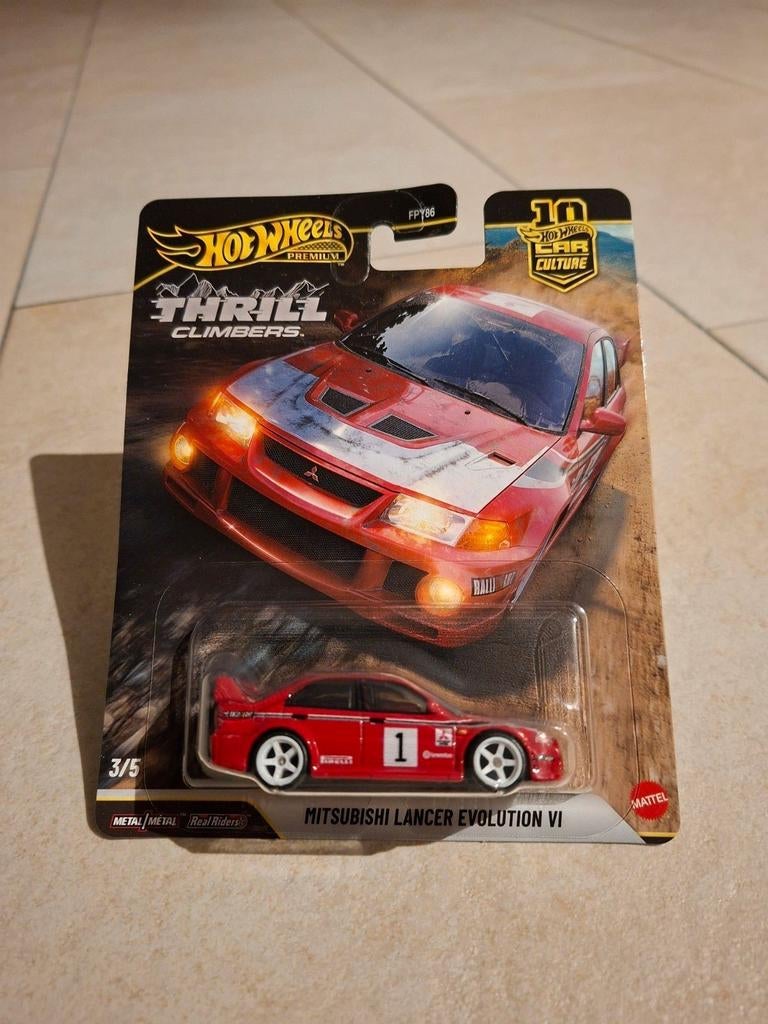Hot Wheels Premium Mitsubishi Lancer Evolution VI - Nieuw, Ophalen of Verzenden, Nieuw, Auto