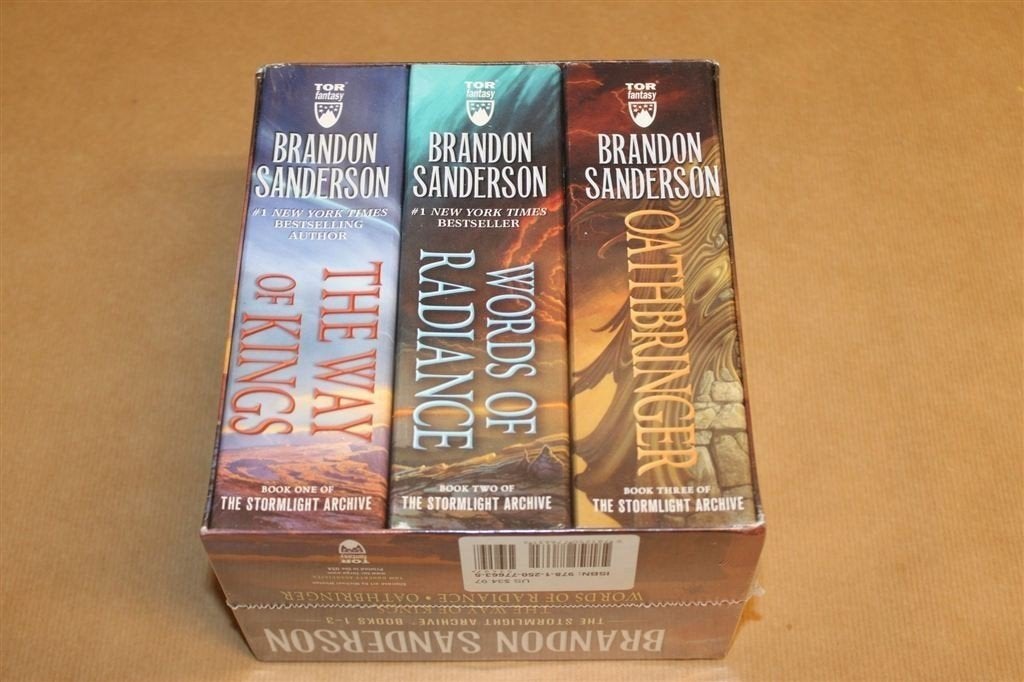 Stormlight Archive Books 1-3 — Sanderson, Box Set Nieuw, Ophalen of Verzenden, Nieuw