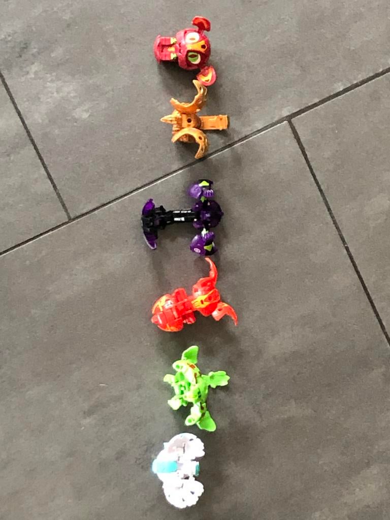 Bakugan Battle Brawlers - 6 stuks, Ophalen, Gebruikt