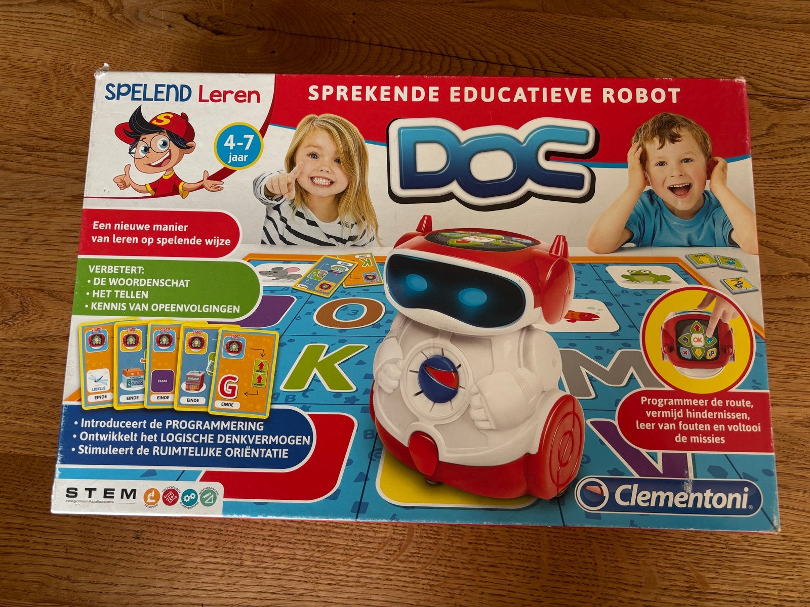 Clementoni DOC Educatieve Robot - Spelend Leren 4-7 jaar