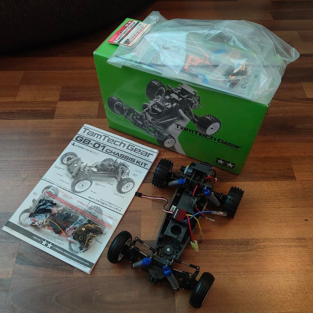 Tamiya TamTech GB-01 57102 chassis kit, Elektro, Verzenden, Auto offroad, Schaal 1:14