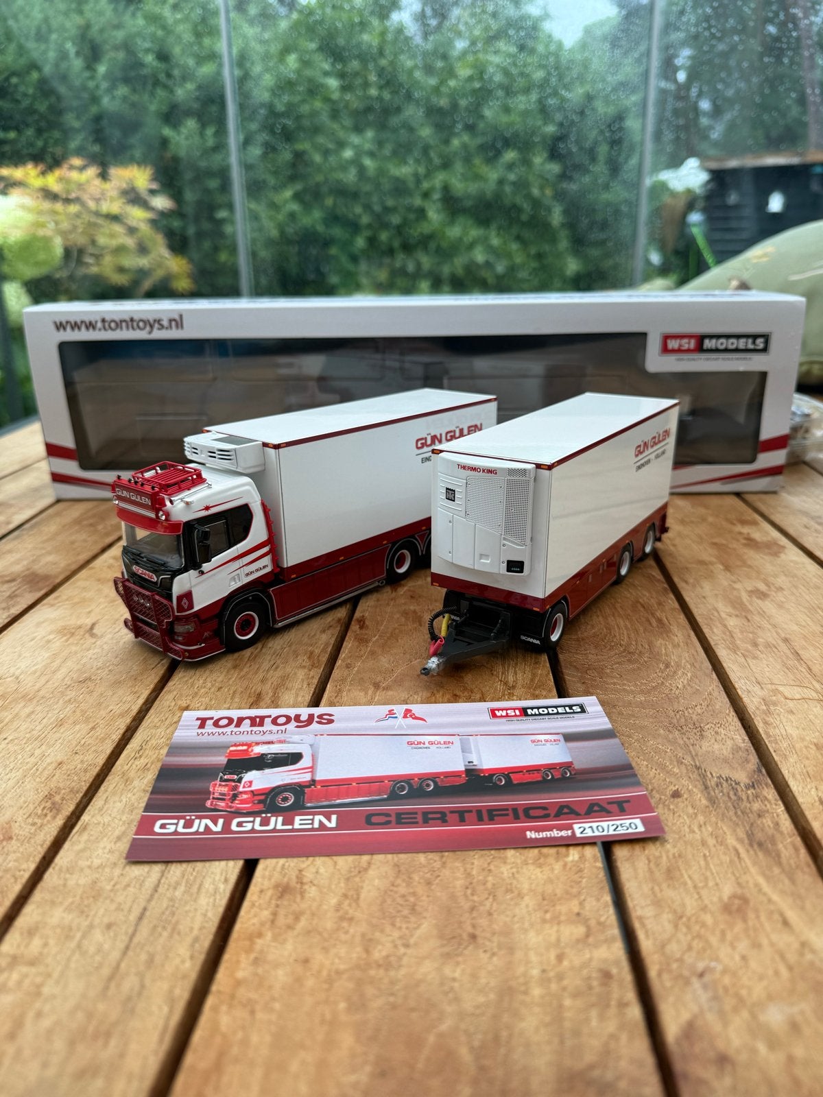 WSI Models Scania GÜN GÜLEN Koelcombinatie 1:50, Overige merken, 1:32 tot 1:50, Nieuw, Ophalen of Verzenden